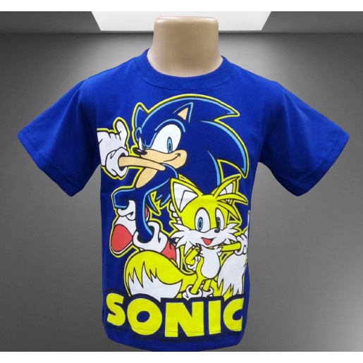 camiseta menino menina sonic tails tals desenho animado video game - Retha  Estilos - Camiseta Infantil - Magazine Luiza