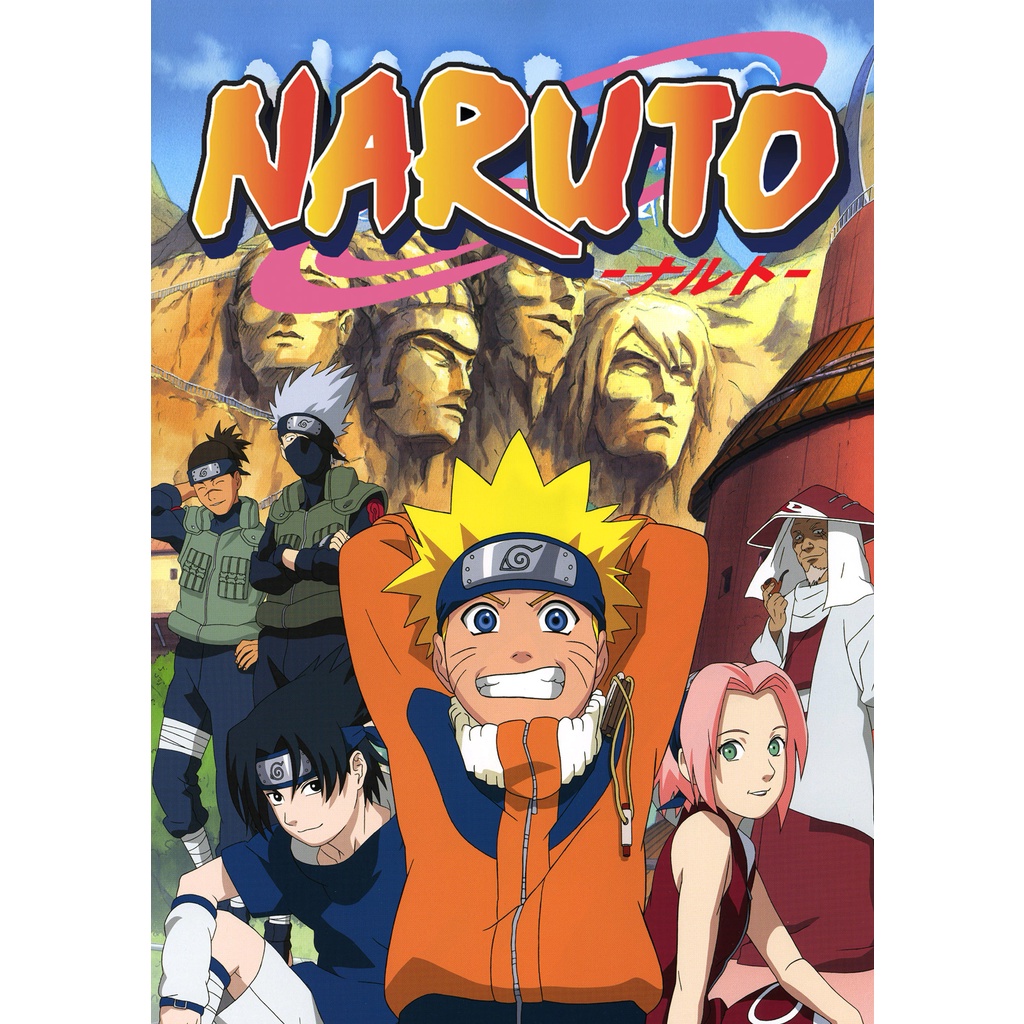 Naruto Clássico Dublado E Legendado Completo Série Em Dvd | Shopee Brasil