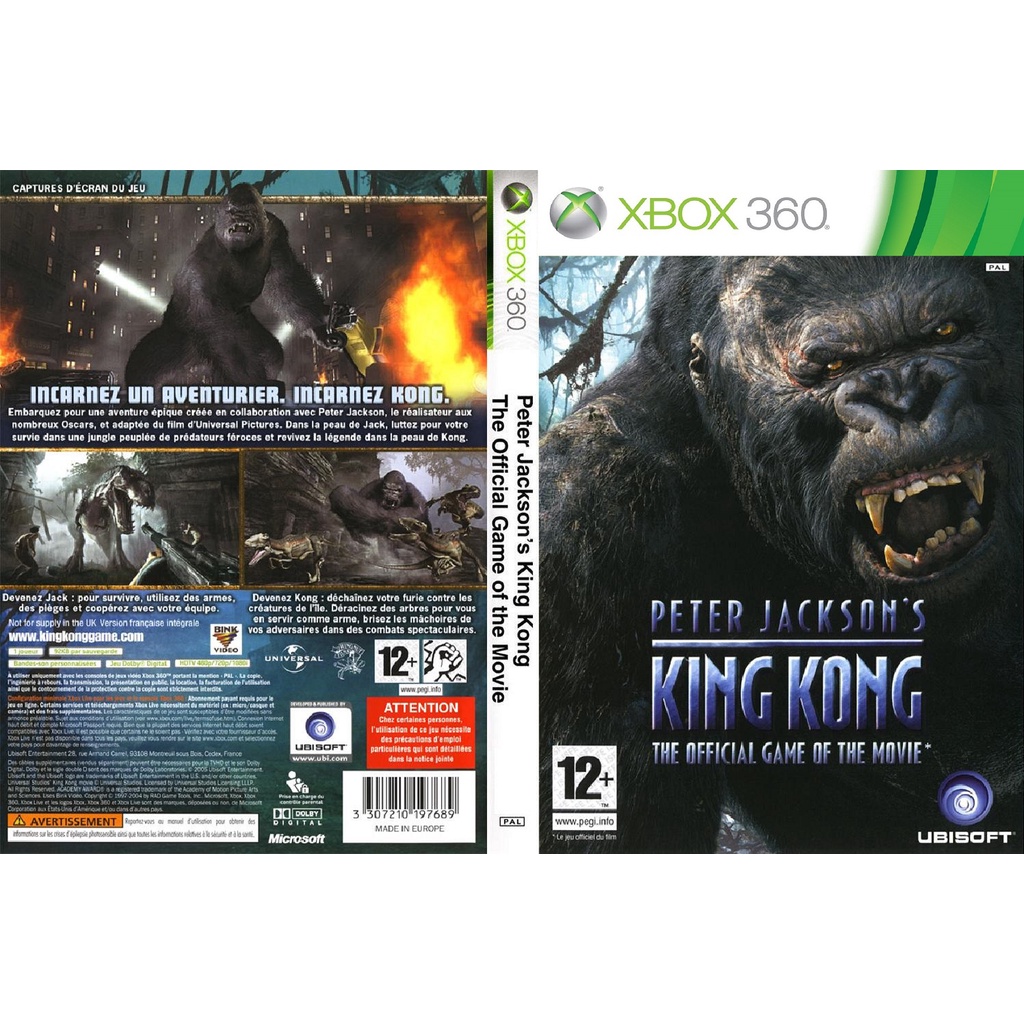 Peter Jackson King Kong (Seminovo) XBOX 360