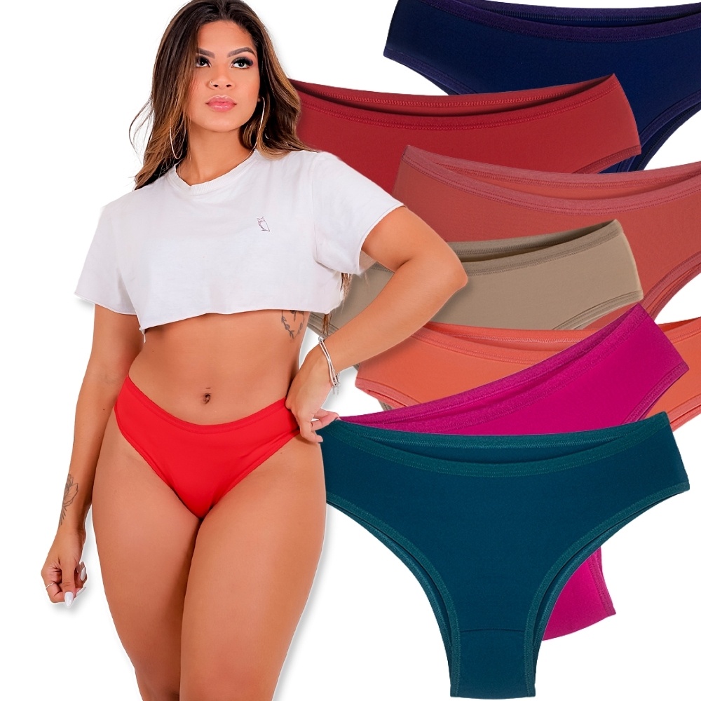 Kit 20 calcinha feminina atacado tanga lingerie revenda