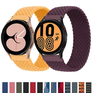 Pulseira 20mm 22mm Tecido Alça nylo Para Samsung Galaxy Watch 5 4 40mm4mm/5pro 45mm/3/4 Clássico/46mm42mm/2/S4/S3/Amazfit bip/GTS/mini