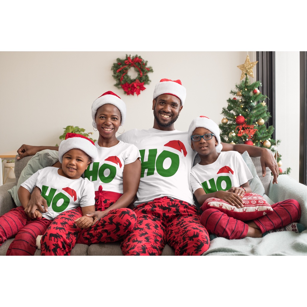 Camiseta Infantil Natal Ho Ho Ho