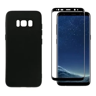 Capa Capinha Case Aveludada P/ Samsung Galaxy S8 SM-G950 + Pelicula