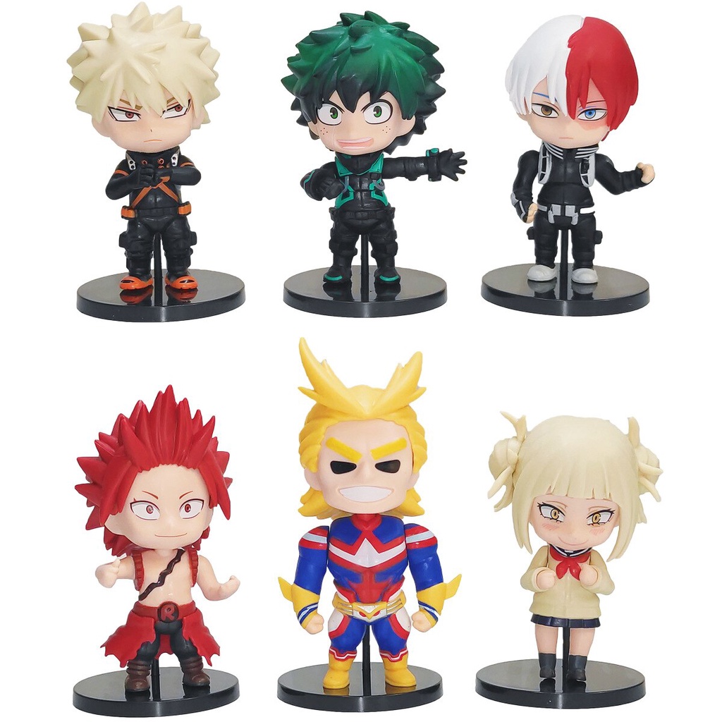 Coleção Action Figure My Hero Academia Boku No Hero 10cm Escorrega o Preço