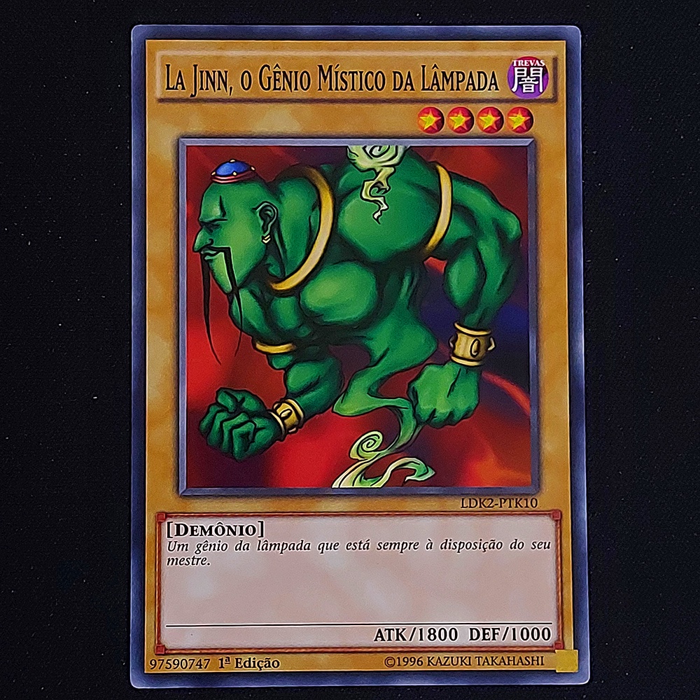 La Jinn, O Gênio Místico Da Lâmpada Yugioh Original | Shopee Brasil