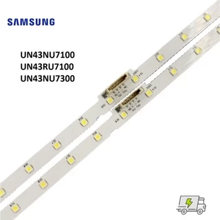 Kit Barras Leds Tv Samsung Un43nu7100g Un43nu7100 Un43ru7100g