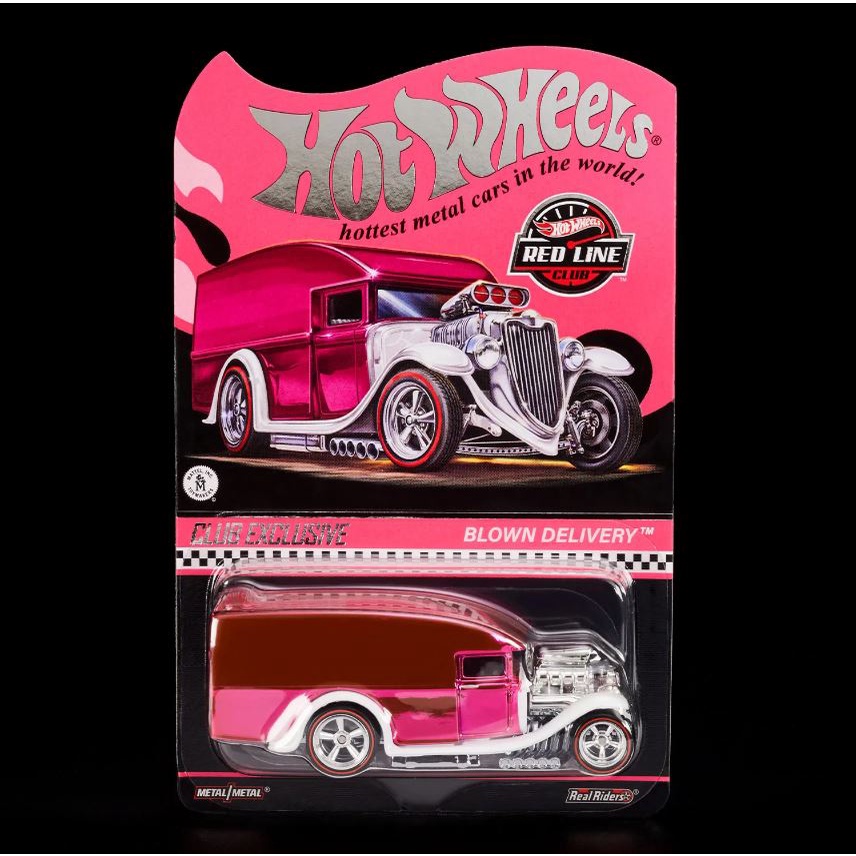 限定版 - Delivery Blown Hot Club Line Red 2022 - Rlc Wheels ミニカー