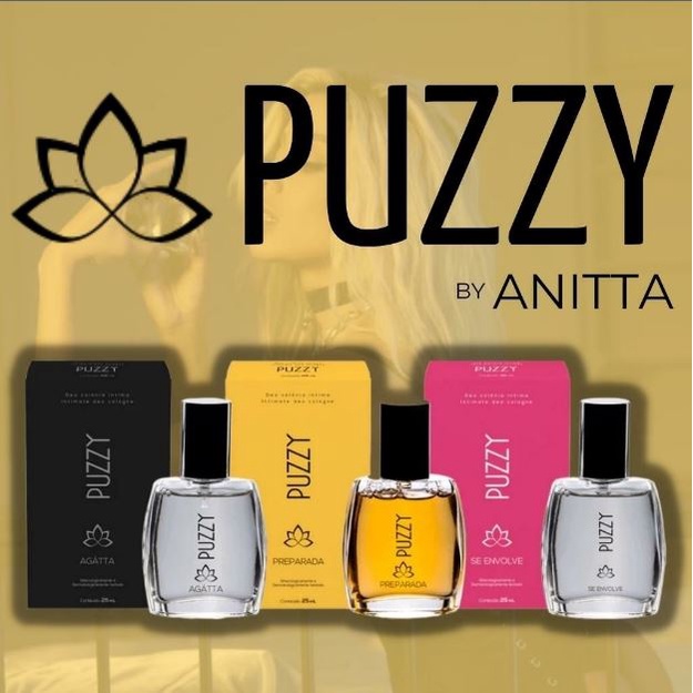 Deo Colônia Íntima Puzzy By Anitta 25mL | Shopee Brasil