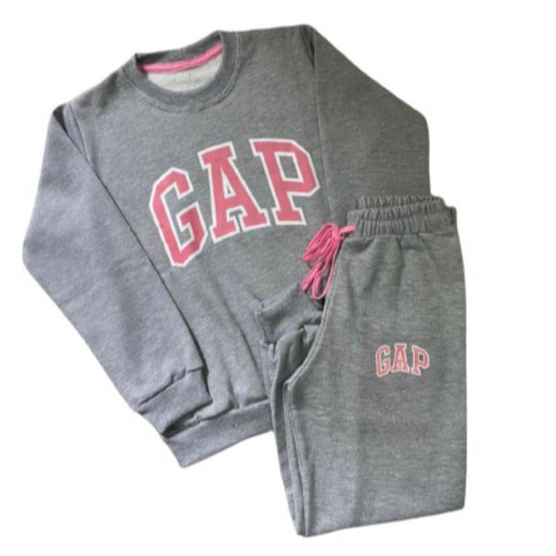 Conjunto de sale moletom feminino gap