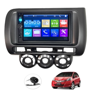 Kit Central Multimidia DVD 2 Din Mp5 Honda Fit G1 2004 a 2008
