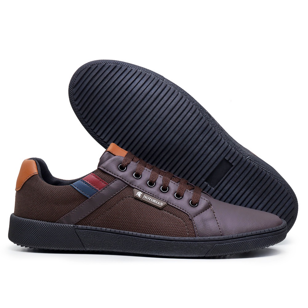 Sapatenis masculino sale solado escuro