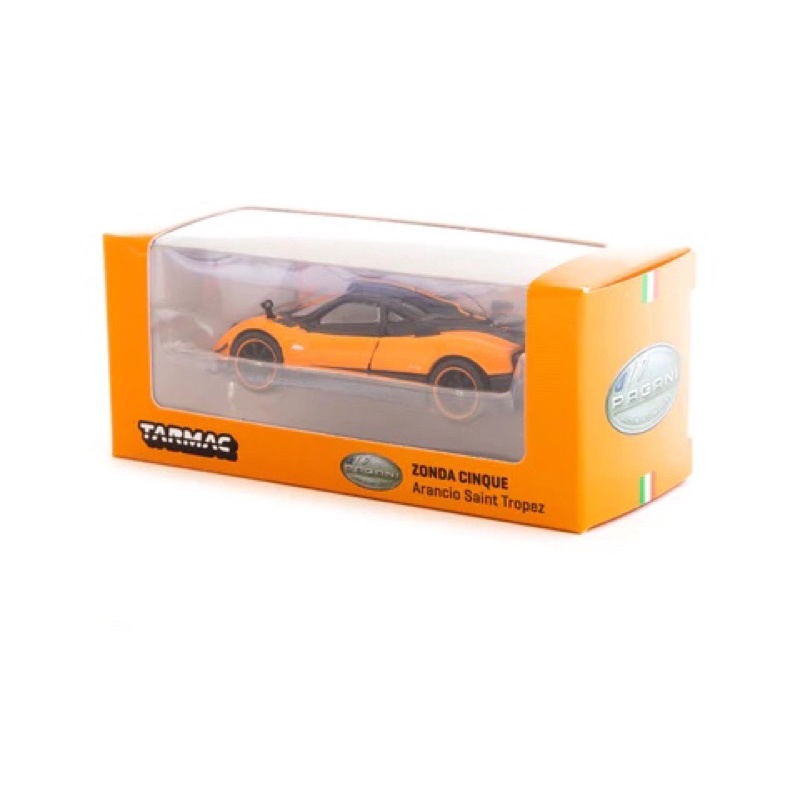 Tarmac Works 1/64 Pagani Zonda Cinque Arancio Saint Tropez Tarmac Works 1/64 Pagani Zonda Cinque Arancio Saint Tropez