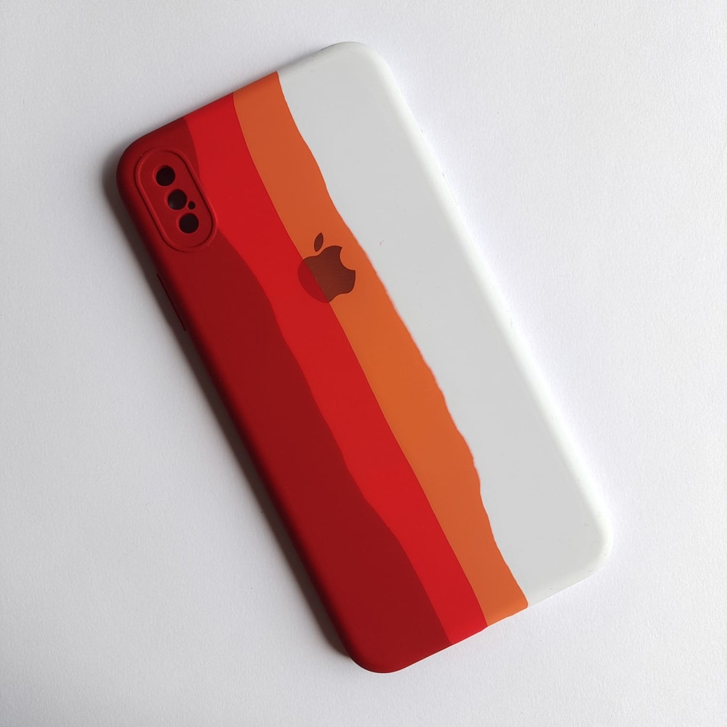 Capinha Colorida Apple Iphone XS Max / Capa Case Forrada Aveludada