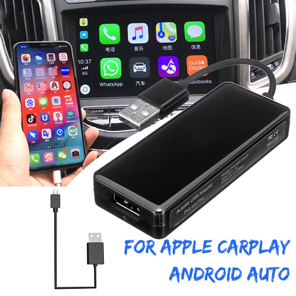 Adaptateur sans fil Carlinkit CP2A pour Apple Carplay/Android Auto - Bleu 