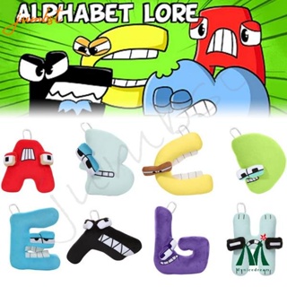 26 Alfabetos Alfabeto Lore Plush, Plushies Toy From Alphabet Lore