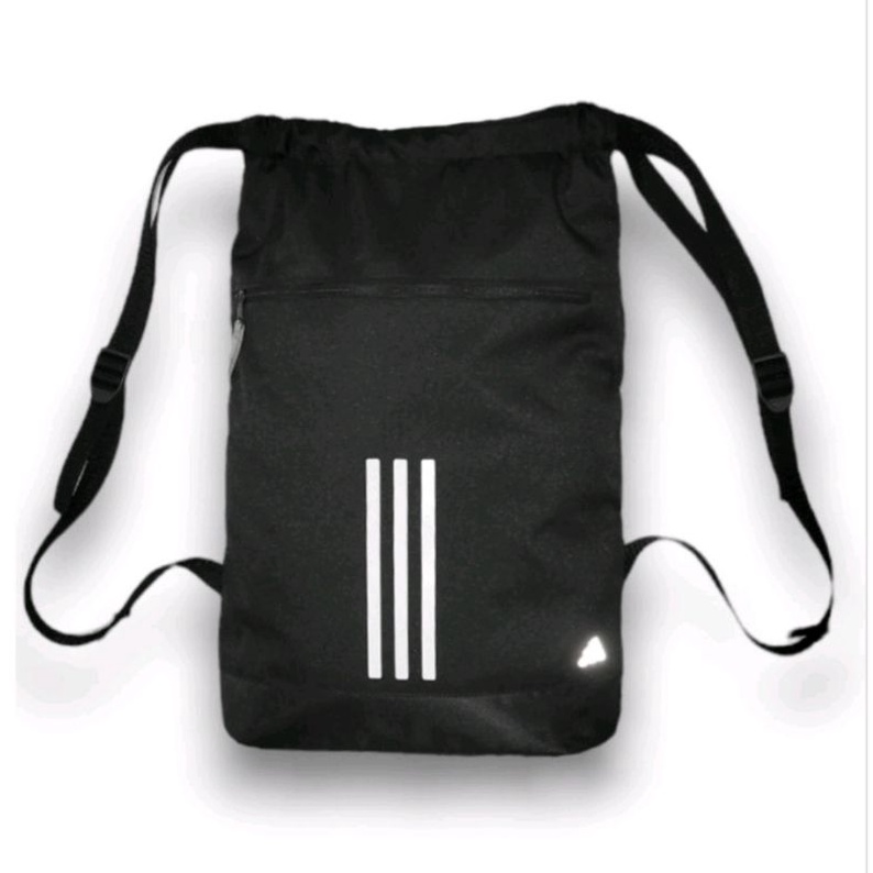 MOCHILA BOLSA GYM SACK FUTEBOL TRABALHO ESCOLAR LAZER COM FECHAMENTO BILATERAIS