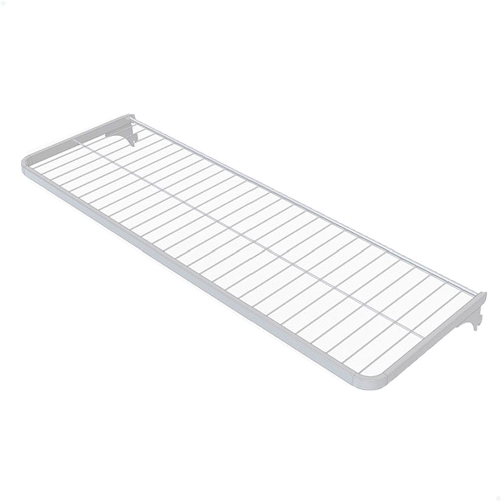 1 Prateleira Aramada Closet 90x50cm para Trilho Cremalheira