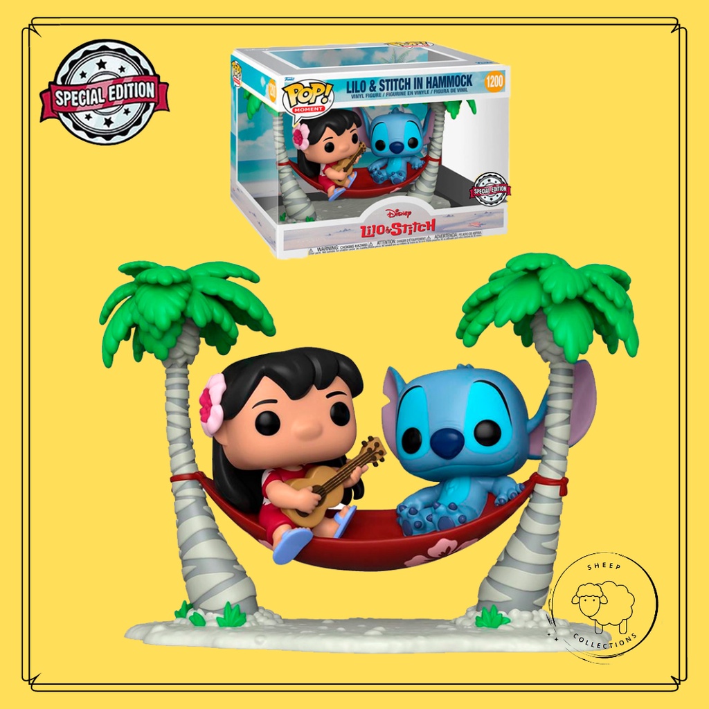 Funko Pop! Disney: Lilo & Stitch In Hammock 1200 Moment - Funko