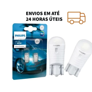 Lâmpada Philips Ultinon Pro3000 Led W5w T10 Branco 6000k