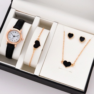 Ready Stock ~ Small Mostrador ladies watch Relógio Simples ins retro Mulheres De Couro Redondo Estudante quarz Para Mulher