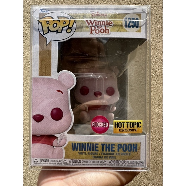 Funko Pop Disney Winnie The Pooh Pink Winnie The Pooh Flocked 1250