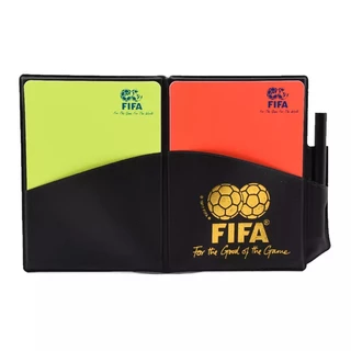 Conjunto De Cartões Vermelhos E Amarelos , Cartas De Árbitro , Equipamento De Futebol /