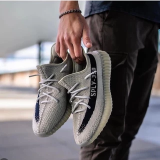 Tênis Da Moda UA Yeezy Boost 350 V2 Slate Lowcut Sapatos De Borracha Para Homens
