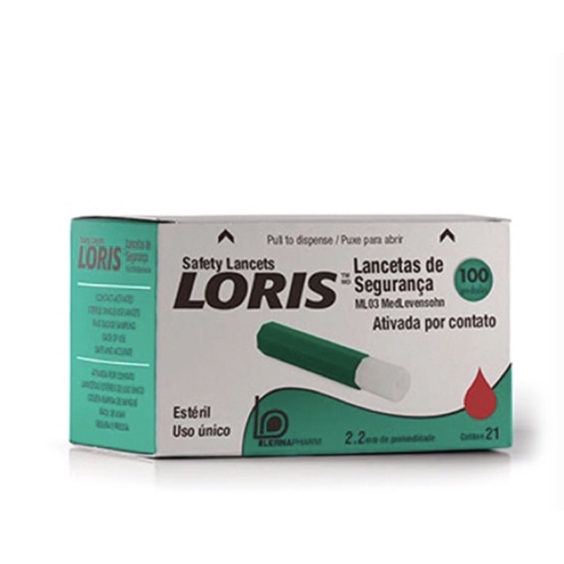 auto lanceta loris 21G profissional ativada por contato Shopee Brasil