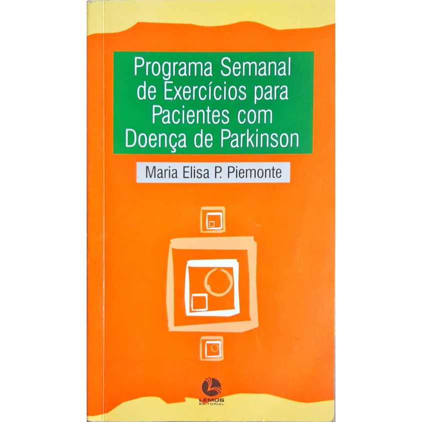 Livro Programa Semanal De Exercícios Para Pacientes Com Doença De ...