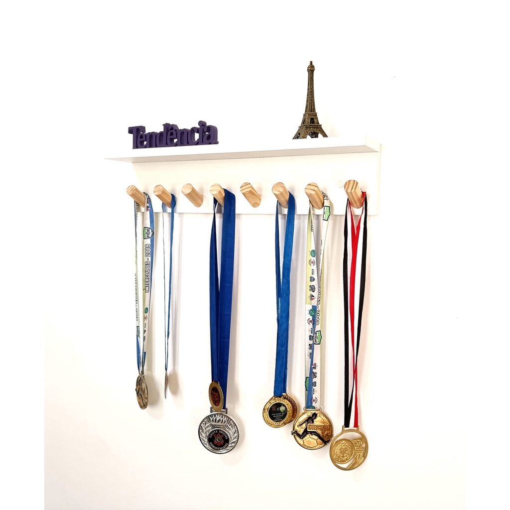 Porta Medalhas E Troféus - Suporte De Parede | Shopee Brasil