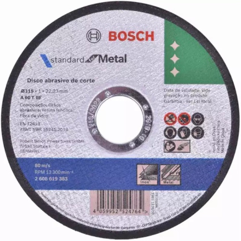 NORTON 10 Dischi Da Taglio Flessibili 125 X 1,0 Mm Per Acciaio Inox – In Scatola Metallo - 4