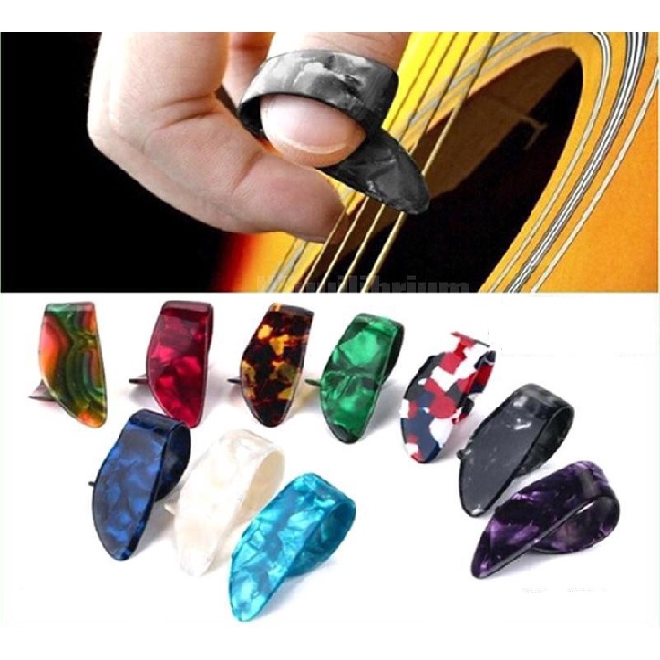 Dedeira Palheta Paleta Violão Viola Cavaco Guitarra 2 Unidades