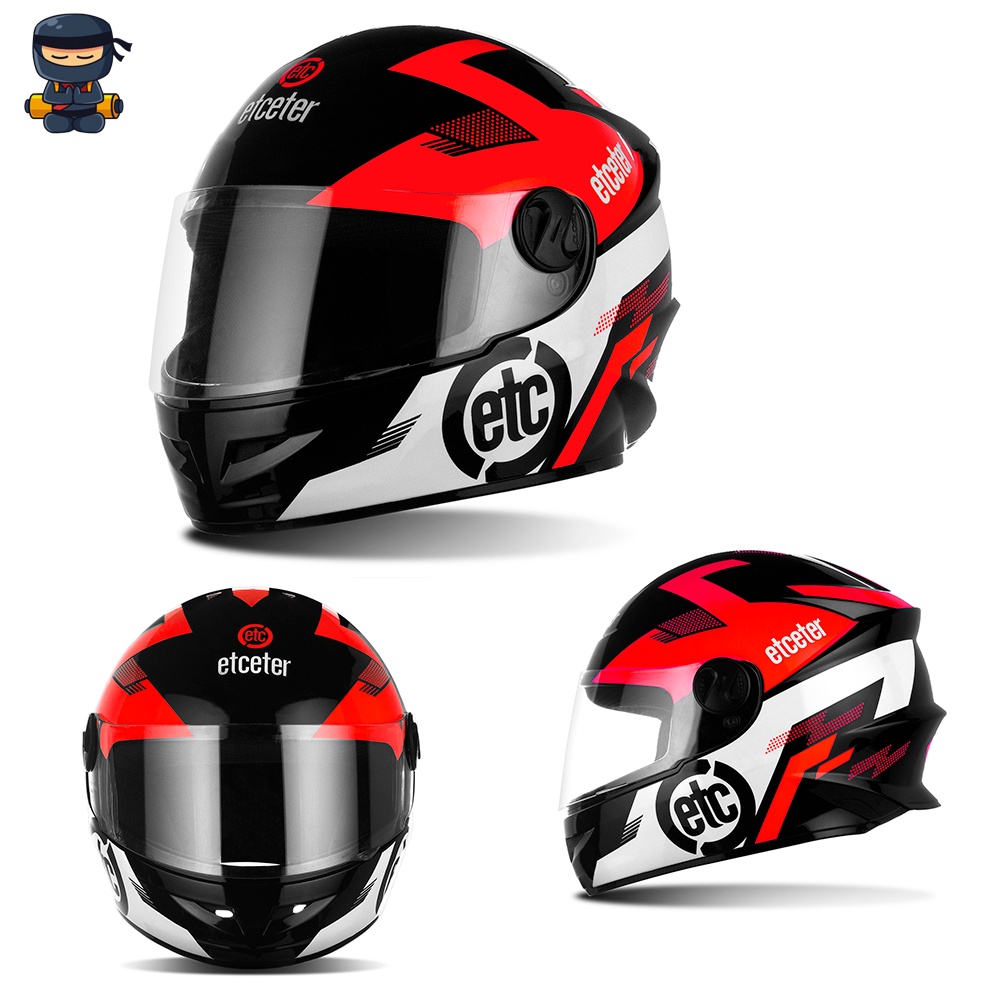 Capacete Infantil Moto Fechado Masculino Paint Kids Menino