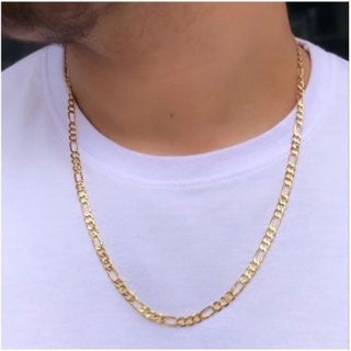Cordão Corrente 3x 1 Grumet 60cm /70cm masculina Moedas Antigas banhado a ouro 18k, COM GARANTIA 1 ANO