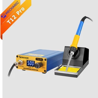 Estações De Solda MECHANIC T12 Pro Mini Display Digital Ferro Tendência Ajustável Ferramenta De Soldagem Antiestática