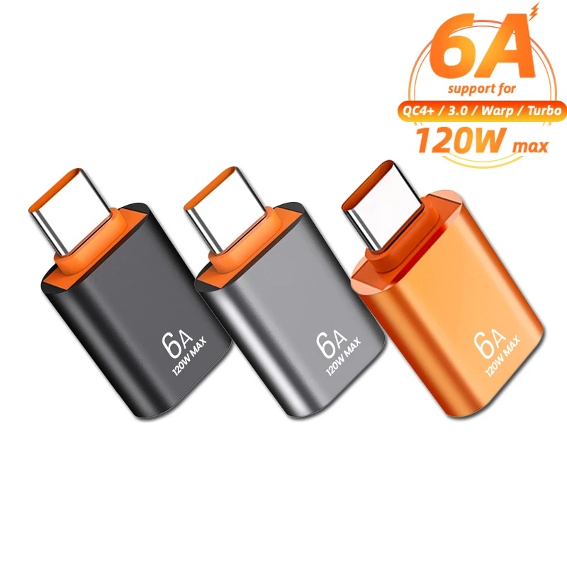 6A USB OTG Adaptador De Transferência De Dados USB3.0 Para Tipo C Carregamento Rápido Notebook Telefônico