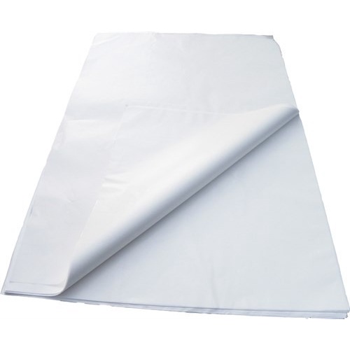 Papel de Seda 48x60cm Pacote 100 Folhas Branco