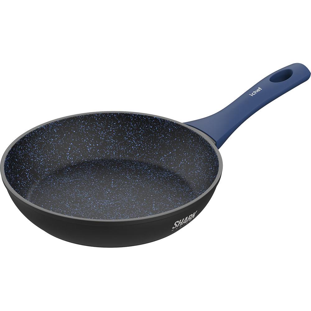 Panela Sauté Petit 20cm Ichef Home Polishop Shark Series – Azul