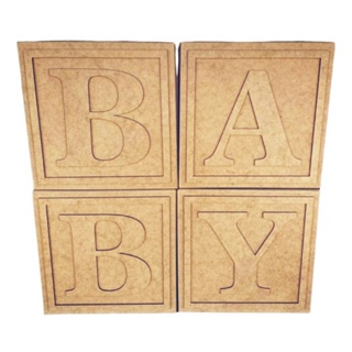 Cubo BABY 30x30 Montado Decoração