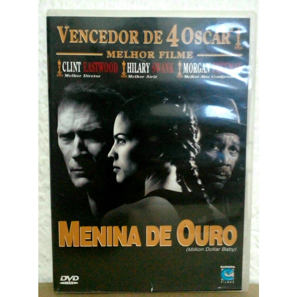 Filme Menina De Ouro Dvd Original Usado Clint Eastwood Morgan Freeman Shopee Brasil 