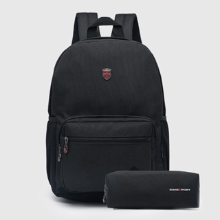 Kit Mochila Escolar Com Estojo Reforçada Moderna Swissport
