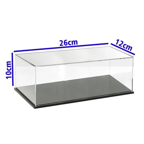 Expositor Caixa Acrílica Para Coleção Vitrine 26x12x10(a)cm