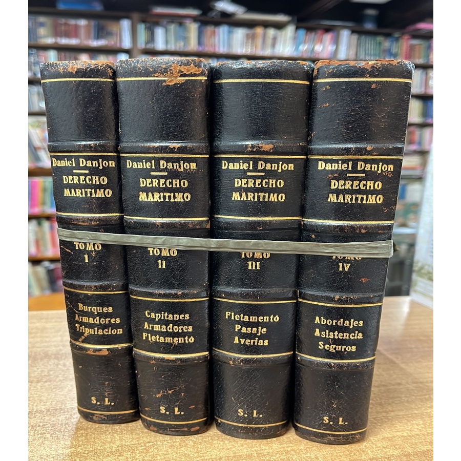 tratado de derecho maritimo 4 volumes autor daniel danion | Shopee Brasil