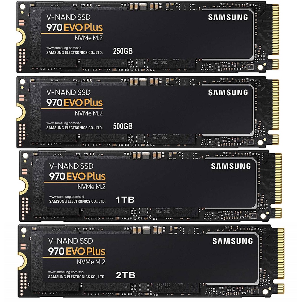 Samsung Ssd 970 Evo Plus Nvme M 2 Unidade De Estado Sólido 250gb 500gb 1tb 2tb Escorrega O Preço 2335