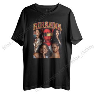 Camiseta Algodão Unissex Graphic Tees Rihanna Queen