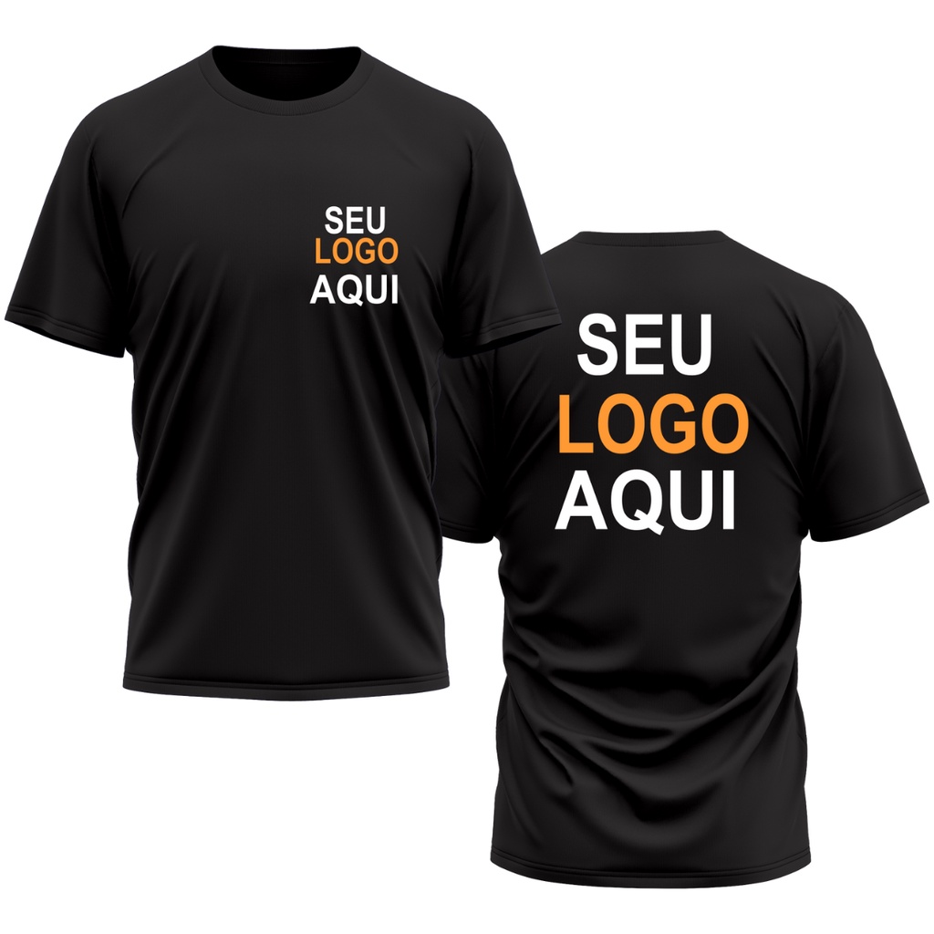 Camiseta Camisa Masculina Feminina Personalizada Sua Ideia Aqui Estampa Logo Imagem Anime