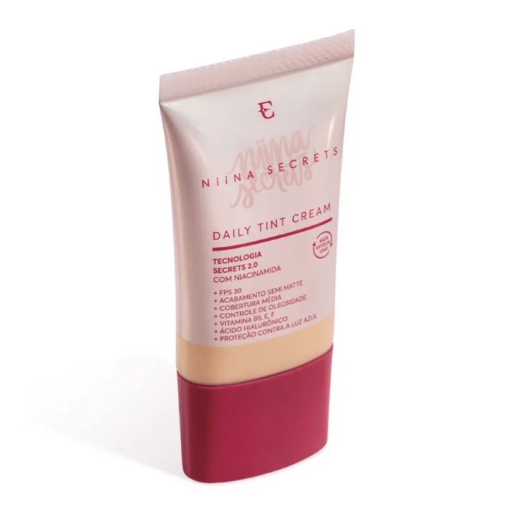 Base Líquida Daily Tint Cream Niina Secrets 25ml