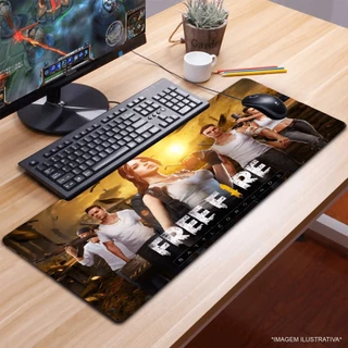 Mouse Pad Gamer 65x32cm Estampa FF Battle Royale 01