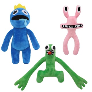Brinquedo de pelúcia Rainbow Friends de 25-30 cm Azul Babão Roblox