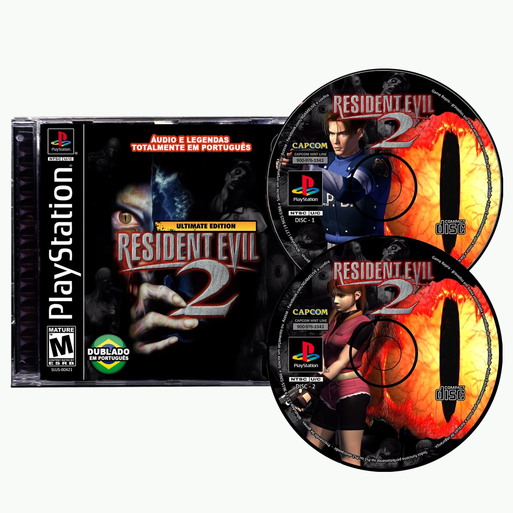 Resident Evil Code Veronica X Disco1 (Dreamcast) Dublado em PT-BR 